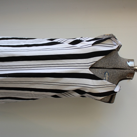 Mink Pink Stripe Linen Dress - Picture 2 of 4